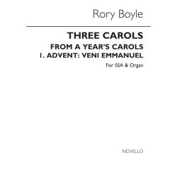 Rory Boyle: A Year's Carols No.1 - Veni Emmanuel (Advent)