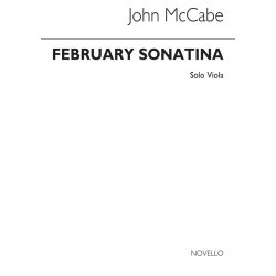 McCabe: February Sonatina For Solo Viola