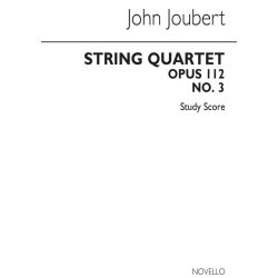 John Joubert: String Quartet No.3 (Score)
