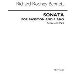 Richard Rodney Bennett: Sonata For Bassoon And Piano