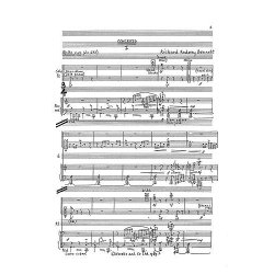 Richard Rodney Bennett: Percussion Concerto Solo Part And Piano