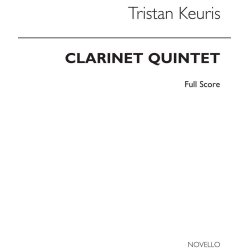 Tristan Keuris: Clarinet Quintet (Score)