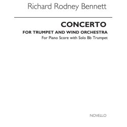 Richard Rodney Bennett: Concerto For Trumpet (Trumpet and Piano Reduction)