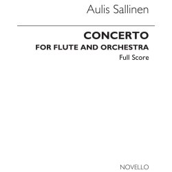 Sallinen: Concerto For Flute &amp; Orchestra Op.70 (Full Score)