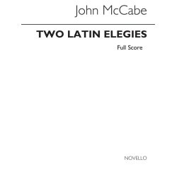 McCabe: Two Latin Elegies Ct/Cup-bells/Rec/Vlc/Hpcd (Score and Parts)