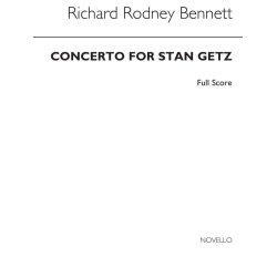 Bennett: Concerto For Stan Getz (Full Score)