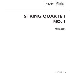 David Blake String Quartet No.1 Full Score
