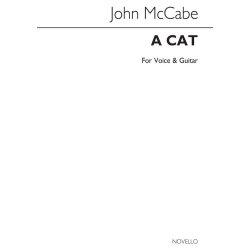 MCCABE JOHN A CAT MEDIUM VOICE & GUITAR BOOK