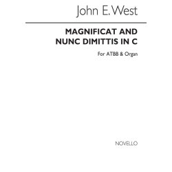West, J Magnificat And Nunc Dimittis In C Atbb/Organ