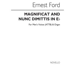 FORD ERNEST MAGNIFICAT AND NUNC DIMITTIS IN Eb ATTB & ORGAN CHORAL