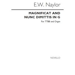 Bernard Naylor: Magnificat/Nunc Dimitus In G Ttbb