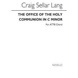 C.S. Lang: Communion Service In C Sharp Minor For Men's Voices
