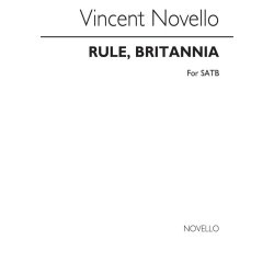 Vincent Novello: Rule, Britannia Satb