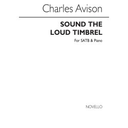 Charles Avison: Sound The Loud Timbrel Satb/Piano