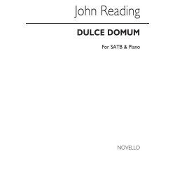 John Reading: Dulce Domum Satb/Piano (English/Latin)