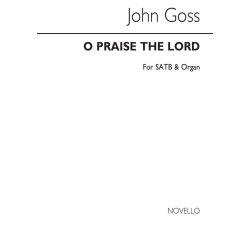 Goss O Praise The Lord Satb/Org