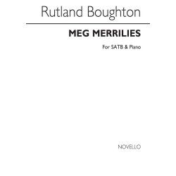 Rutland Boughton: Meg Merrilies Satb/Piano