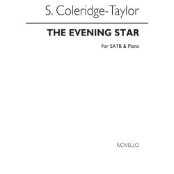 Samuel Coleridge-taylor: The Evening Star Satb/Piano