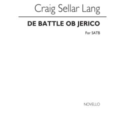 C.S. Lang: De Battle Ob Jerico (SATB)