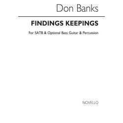 Don Banks: Findings Keepings (I) SATB