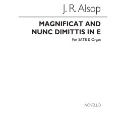 J.R. Alsop: Magnificat And Nunc Dimittis In E Satb/Organ