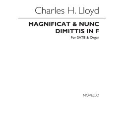 Charles Harford Lloyd: Magnificat And Nunc Dimittis In F Satb/Organ