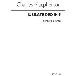Charles Macpherson: Jubilate Deo In F Satb/Organ