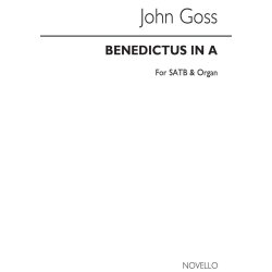 Goss Benedictus In A Satb