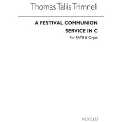 T.T. Trimnell: A Festival Communion Service In C Satb/Organ