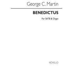 George C. Martin: Benedictus In A Satb/Organ
