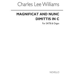 Lee Williams Magnificat And Nunc Dimittis In C Satb/Organ