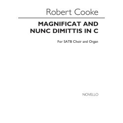 Robert Cooke: Magnificat And Nunc Dimittis In C Satb/Organ