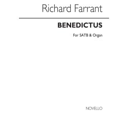 Richard Farrant: Benedictus In G Minor Satb/Organ (Edited By John E West)