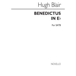 Hugh Blair: Benedictus In E Flat Satb/Organ