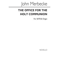 George C. Martin: The Office For The Holy Communion Satb/Organ