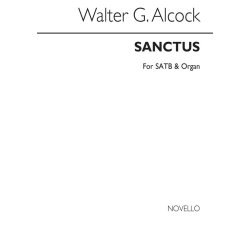 Walter Alcock: Sanctus (SATB/Organ)