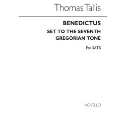 Tallis, T Benedictus In Faux-bourdon Satb (7th Gregorian Tone)