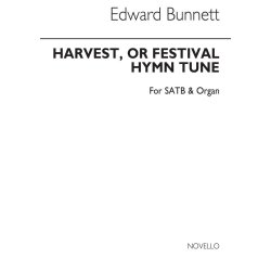 Edward Bunnett: Harvest Or Festival Hymn Satb/Organ