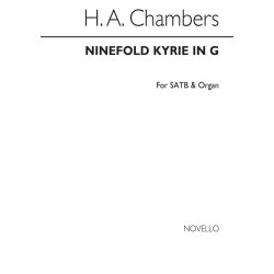 H.A. Chambers: Ninefold Kyrie In G Satb/Organ