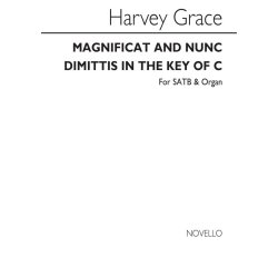 Grace, H Magnificat And Nunc Dimittis In C Satb And Organ