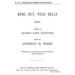 Stephen H. Wood: Ring Out, Wild Bells (Hymn) Satb/Organ