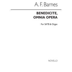 Barnes Benedicite Omnia Opera Satb