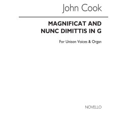 John Cook: Magnificat And Nunc Dimittis In G Unison/Organ