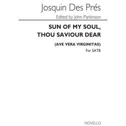Josquin Des Prez: Sun Of My Soul Satb/Organ (English/Latin)