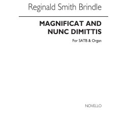 Reginald Smith Brindle: Magnificat And Nunc Dimittis Satb/Organ