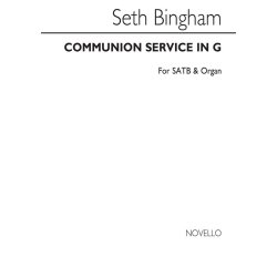 Seth Bingham: Communion Service In G Satb/Organ