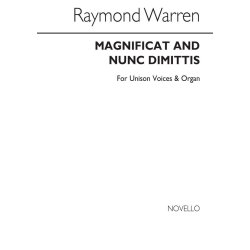 Raymond Warren: Magnificat And Nunc Dimittis (On Ground Basses) Unison/Organ