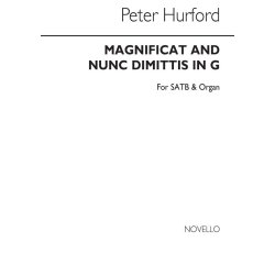 Hurford: Magnificat And Nunc Dimittis In G for SATB Chorus (Pcb1399)