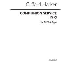 Clifford Harker: Communion Service In G Satb/Organ