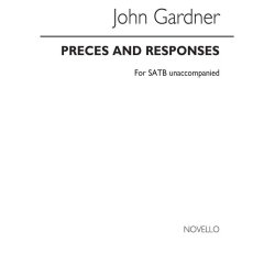 John Gardner: Preces And Responses Satb Unaccompanied